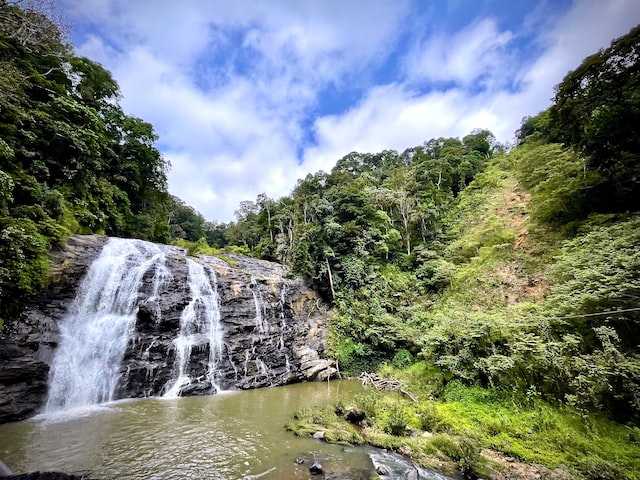 Abbey Falls a famous attraction of Coorg