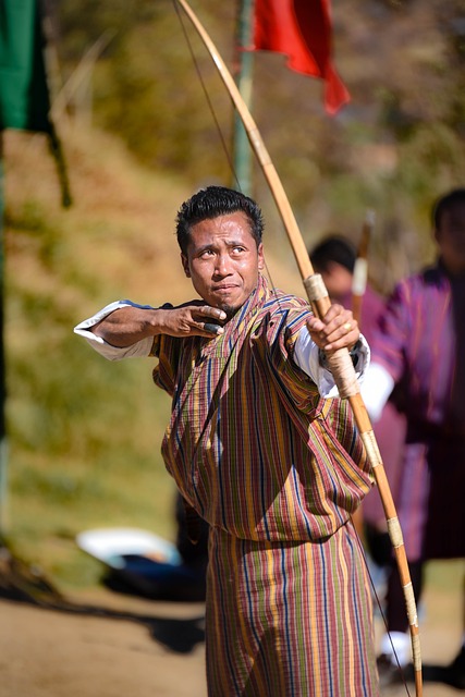 Archery is Bhutan's national sport